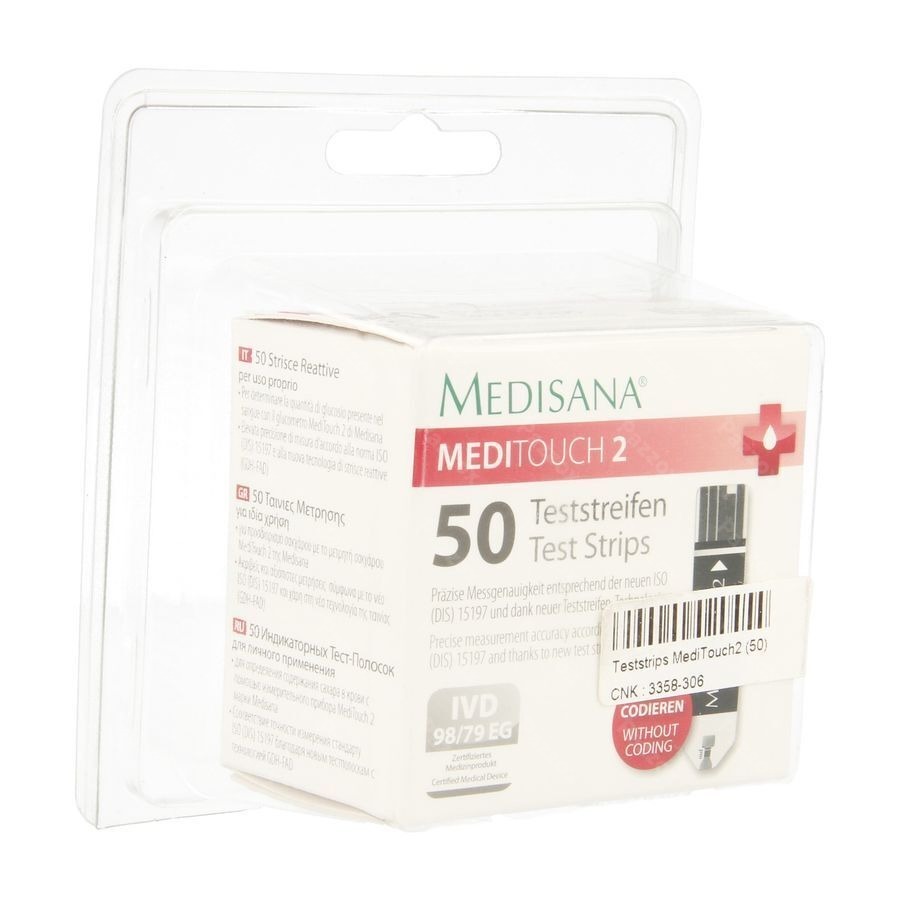 Medisana Medi Touch2 Bandelettes Test 50