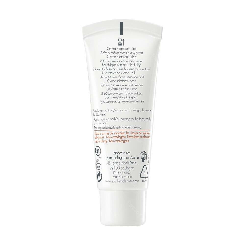 Avène Hydrance Rijke Crème Droge Huid 40ml