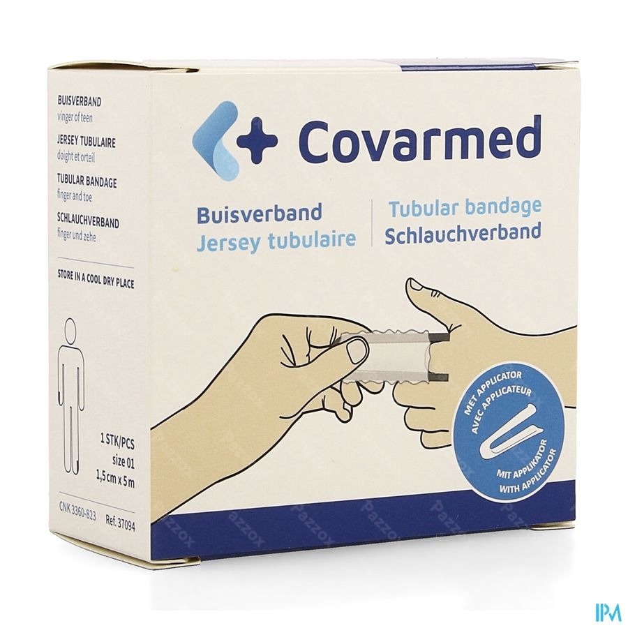 Tubegauz 5m + Applicateur Plastic Covarmed