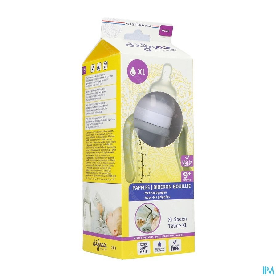 Difrax Biberon Bouillie Xl