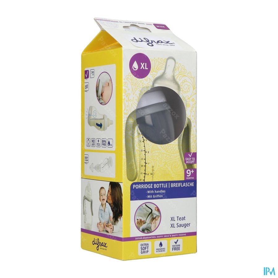 Difrax Biberon Bouillie Xl