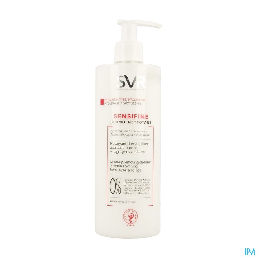 SVR Sensifine Dermo-Nettoyant 400ml