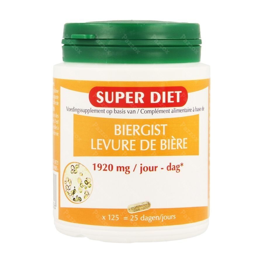 Superdiet Levure De Biere Caps 125