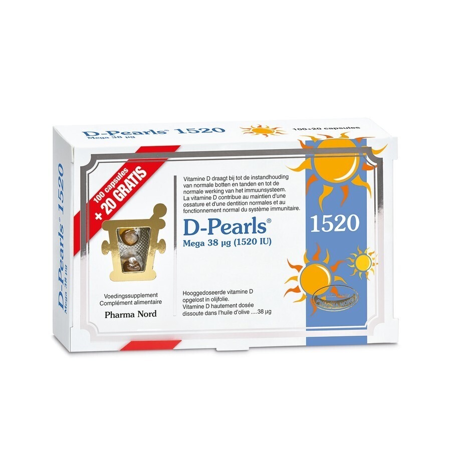 D-pearls 1520 Caps 100+20 Promo