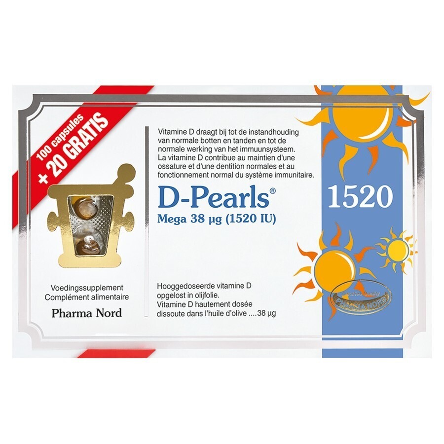 D-pearls 1520 Caps 100+20 Promo