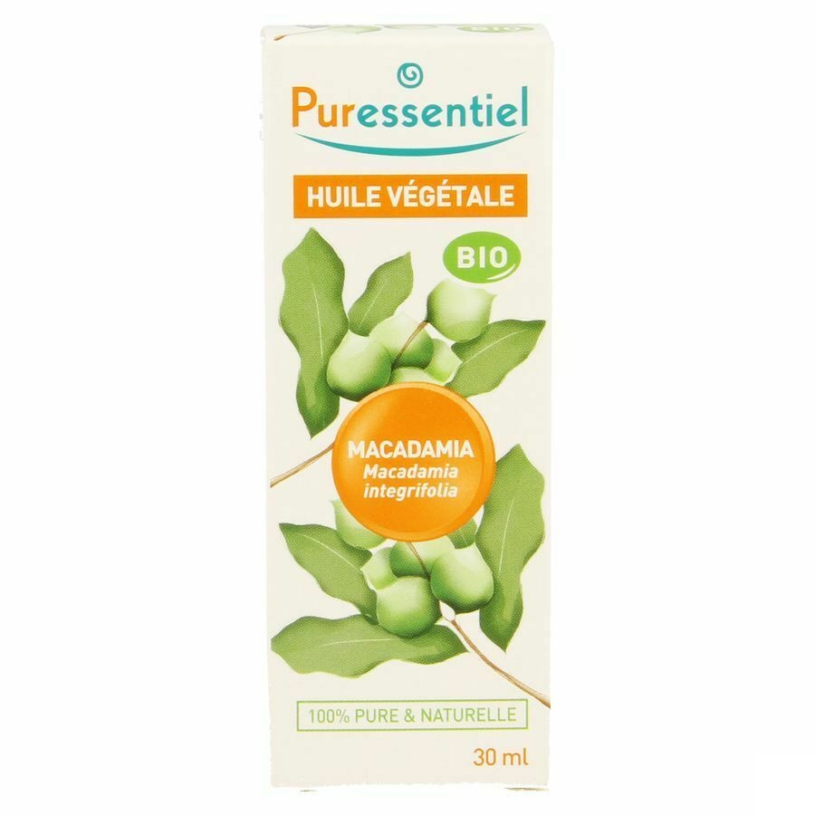 Puressentiel Huile Vegetale Bio Macadamia 30ml