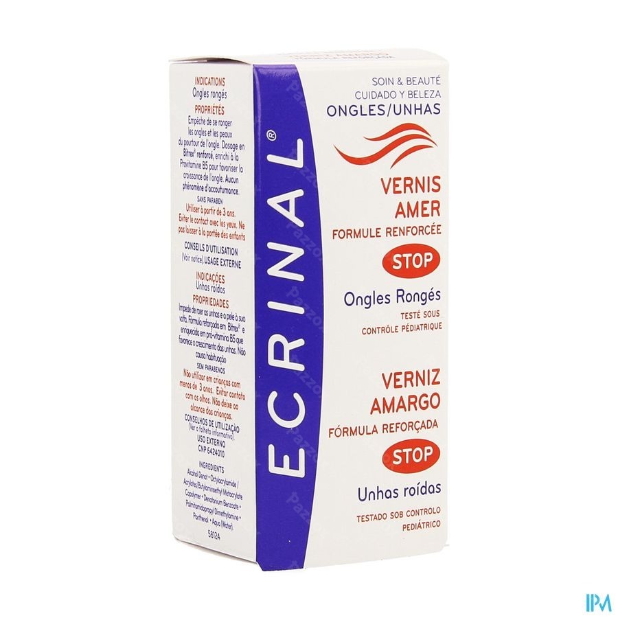 Ecrinal Vernis Ongles Amer Fl 10ml 20218