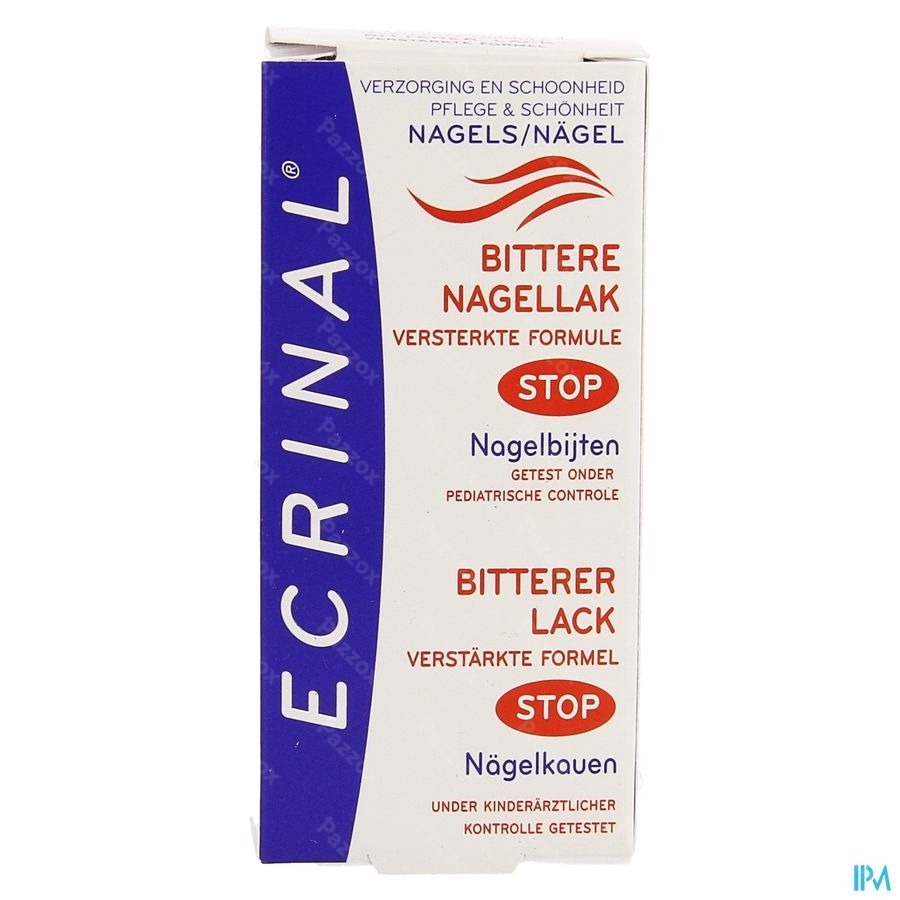 Ecrinal Bittere Nagellak Fl 10ml 20218