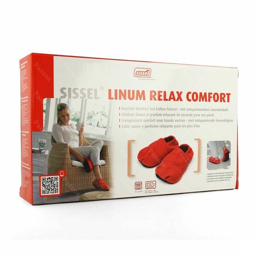 Sissel Linum Relax Conf.chaus.grain.lin 36-40rouge