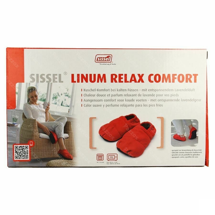 Sissel Linum Relax Conf.chaus.grain.lin 36-40rouge