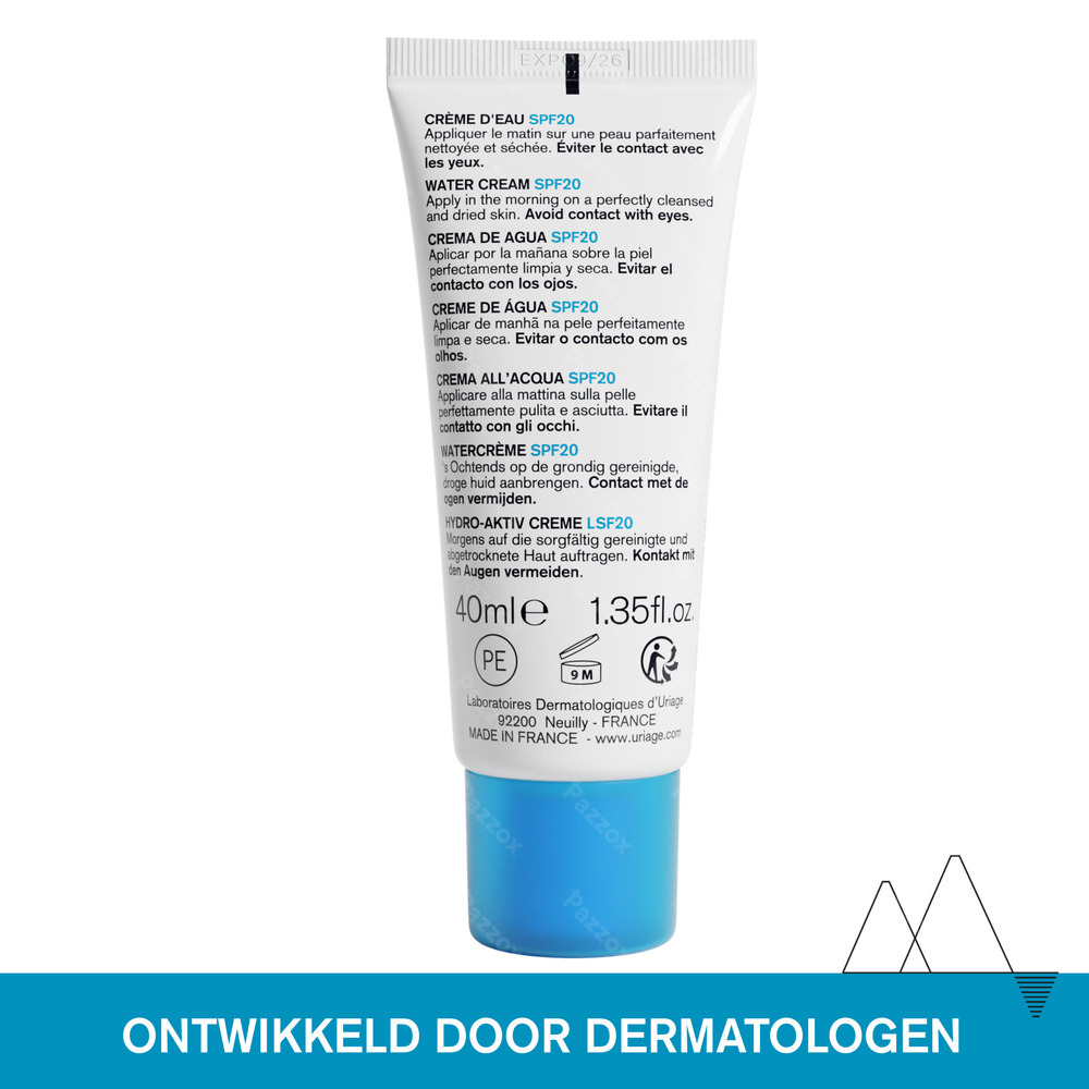 Uriage Hydraterende Dagcrème SPF20 40ml