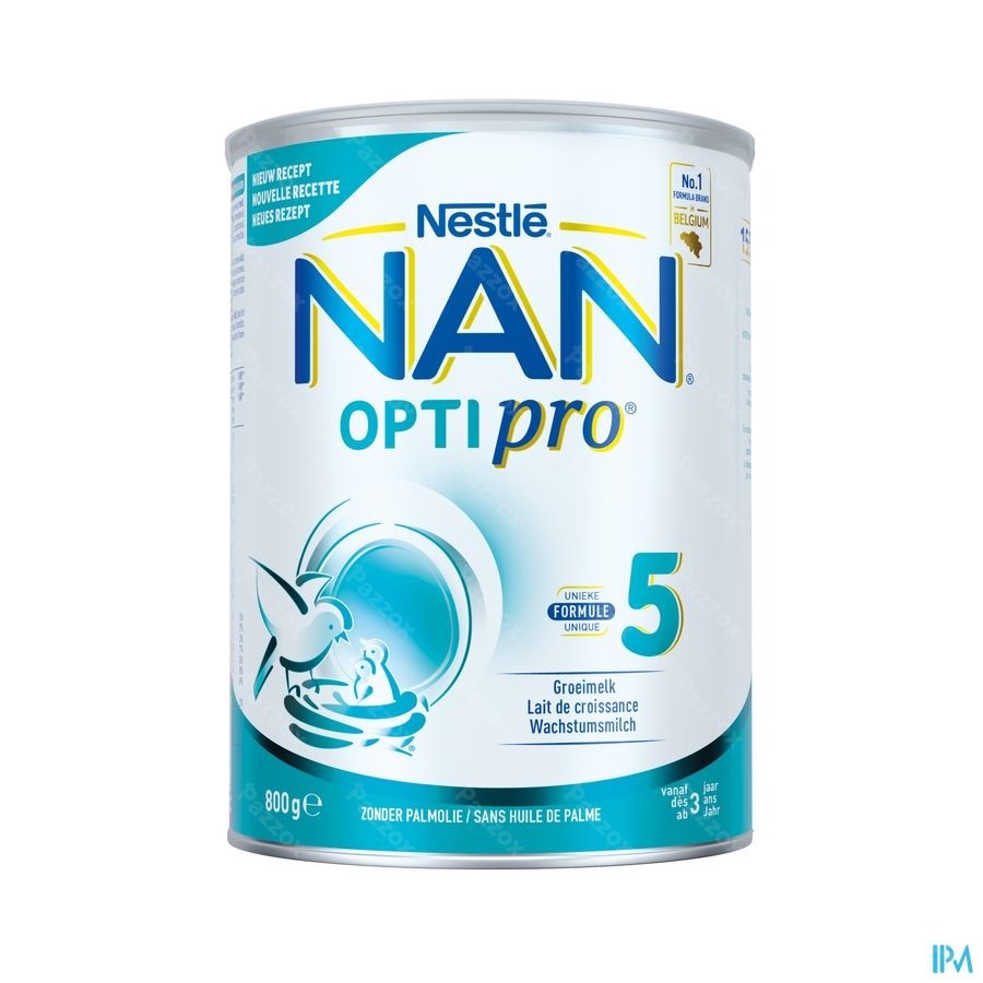 Nan Optipro 5 Groeimelk Pdr 800g
