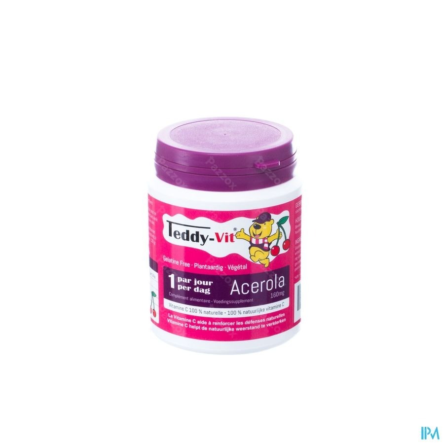 Teddy-Vit Acerola 160mg Gomme Ours 50