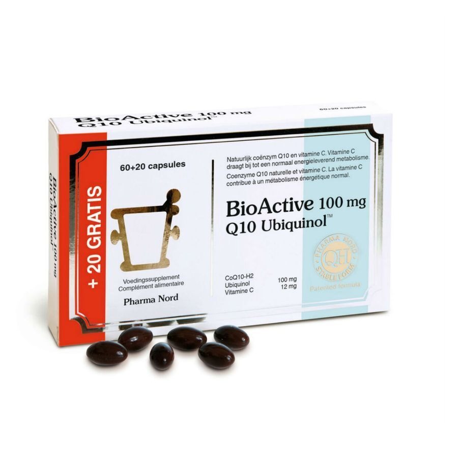 BioActive Q10 100mg 60+20 Capsules