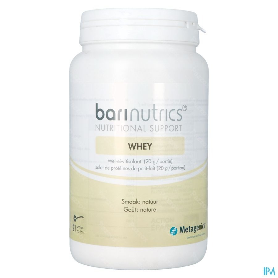 Barinutrics Whey Natuur Nf 21 Port.