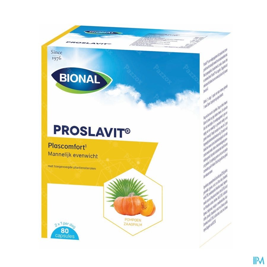 Bional Proslavit Plascomfort & Mannelijk Evenwicht 80 Capsules