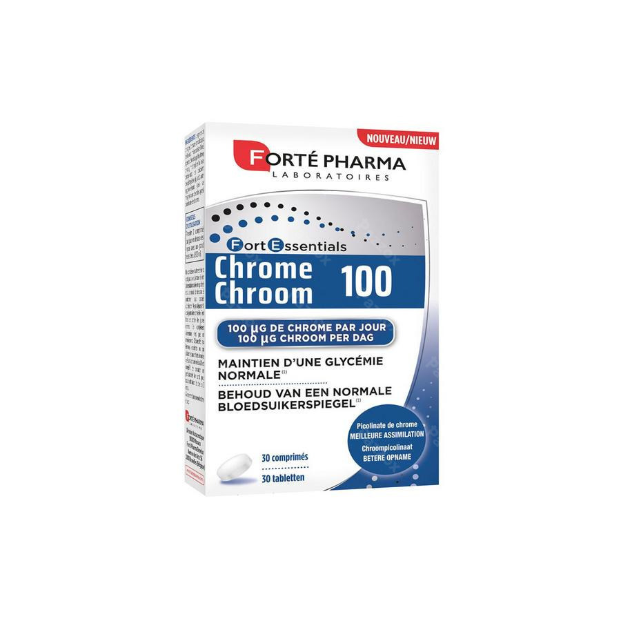 Chrome 100 Forte Pharma Comp 30