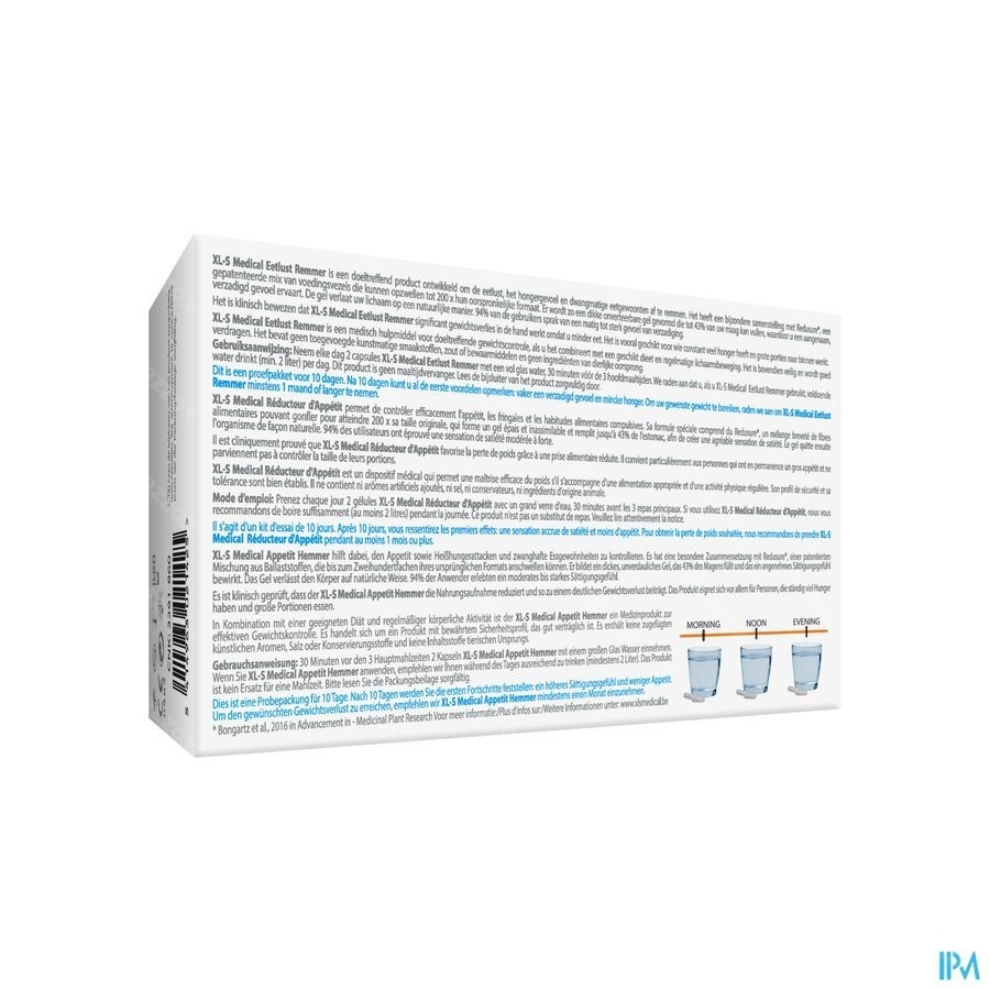 XL-S Medical Eetlustremmer V2 60 Capsules