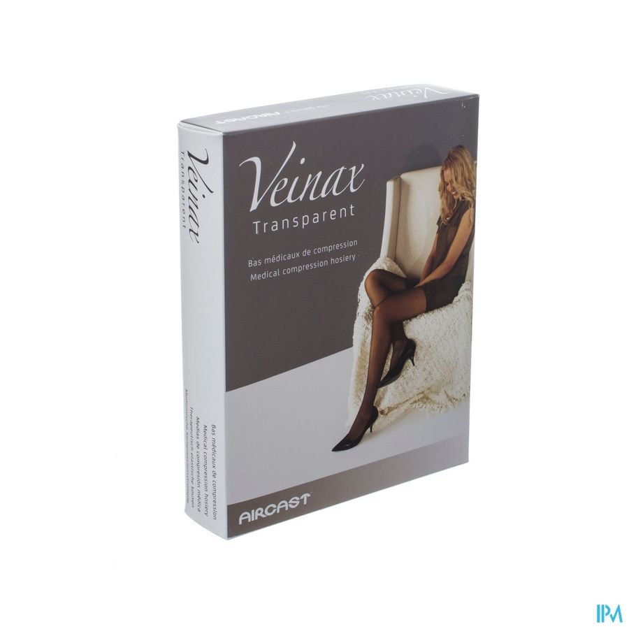 Veinax Collant Transparent 2 Long Beige Taille 1