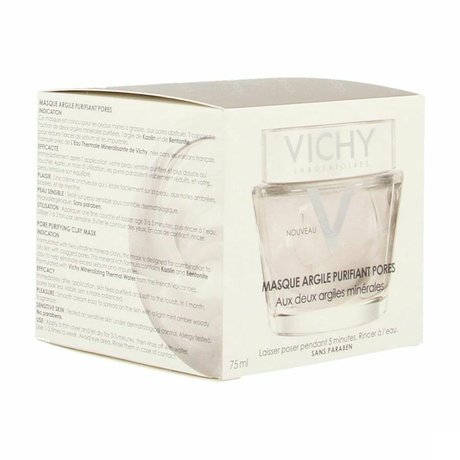 Vichy Pt Argile Pur Masque 75ml
