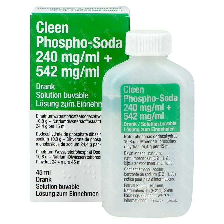 Cleen Phospho-soda 11g/24g Drinkbare Opl Fl 45ml