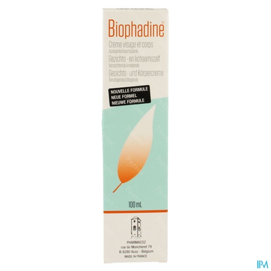 Biophadine Creme Hydra Nf Tube 100ml