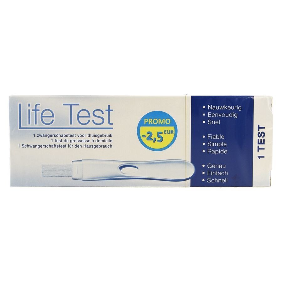 Lifetest Zwangerschapstest Stick 1 -2,5€ Promo