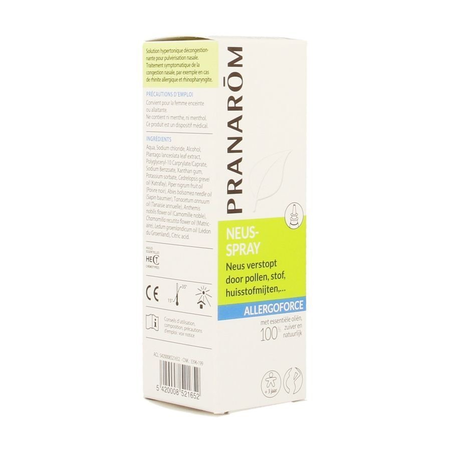 Pranarom Allergoforce Neusspray Nf 15ml