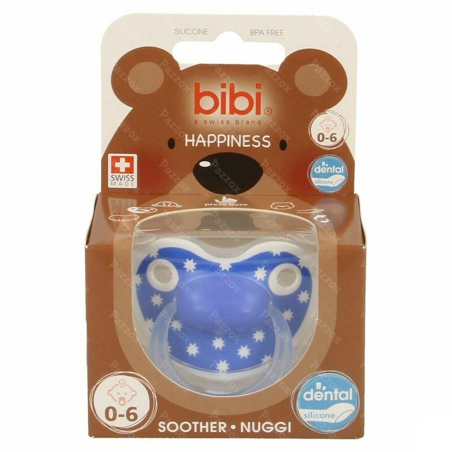 Bibi Fopspeen Happiness Lovely Dots 0- 6m