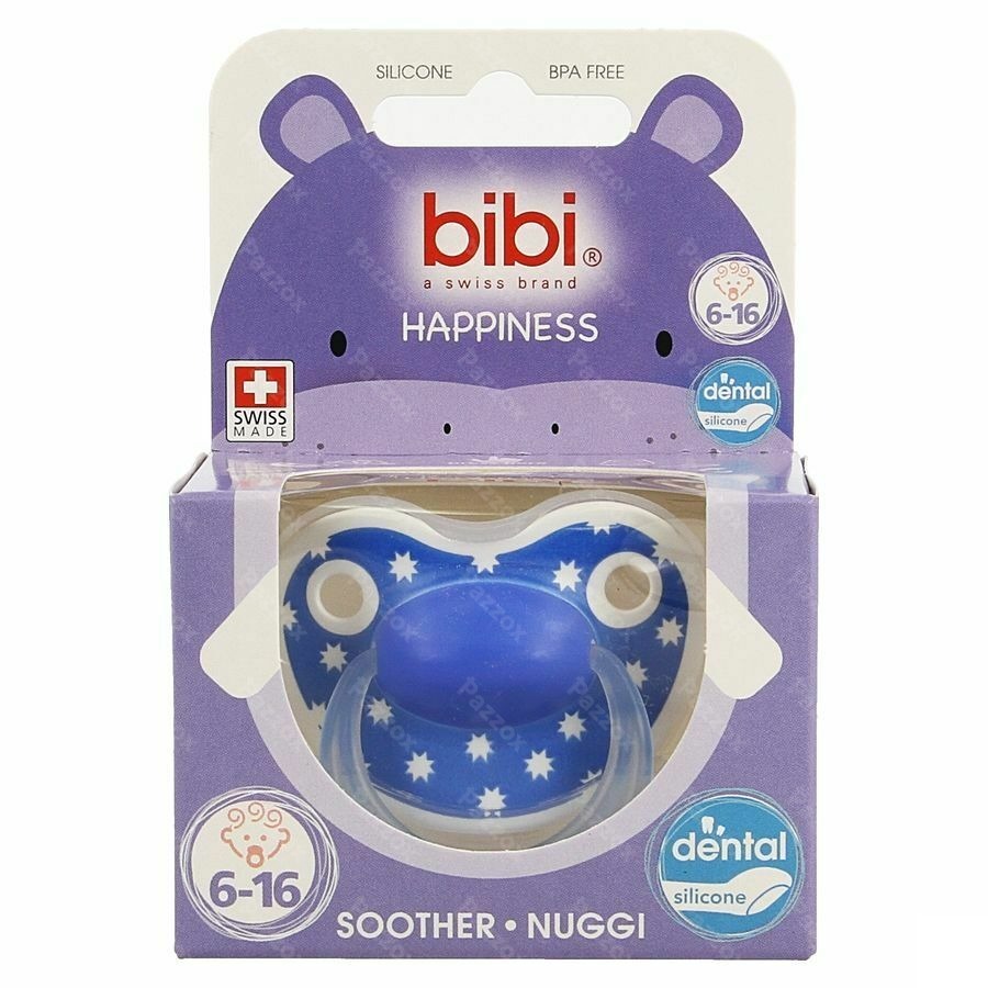 Bibi Fopspeen Happiness Lovely Dots 6-16m