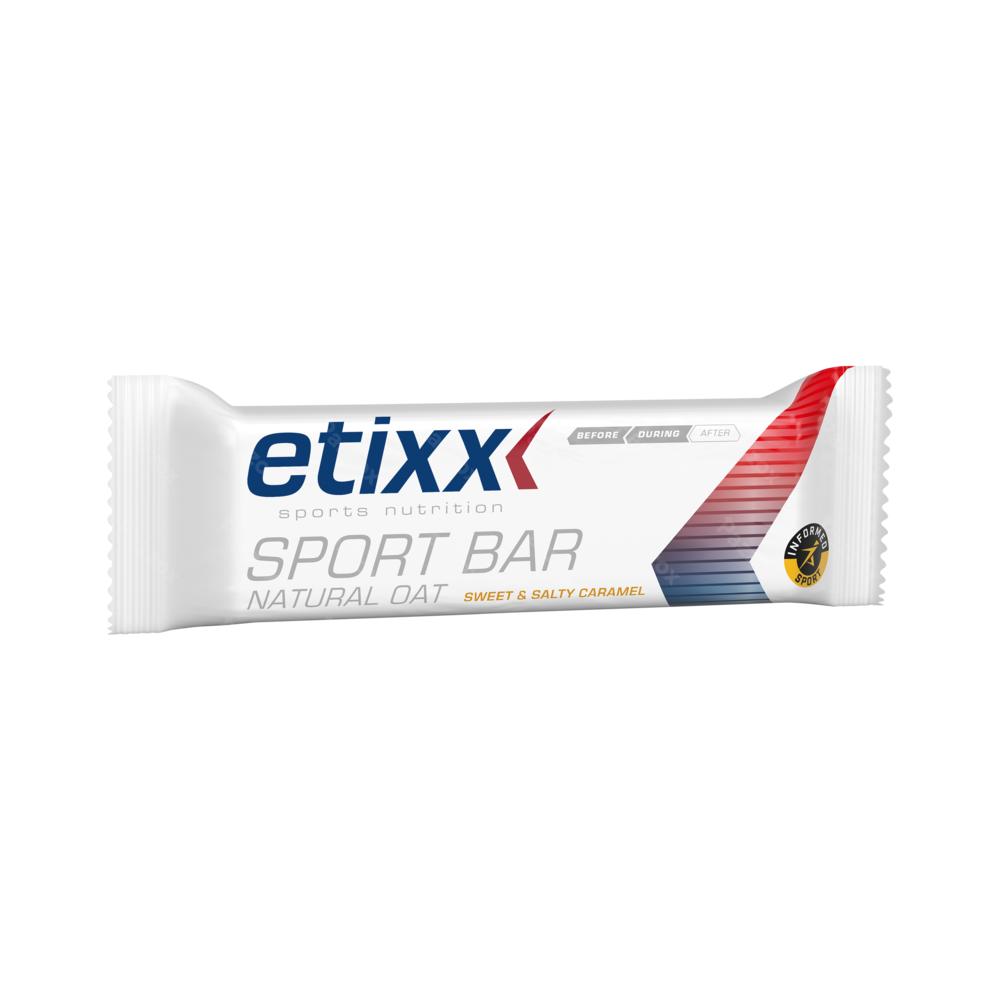 Etixx Natural Oat Bar Sweet&salty Caramel 12x55g