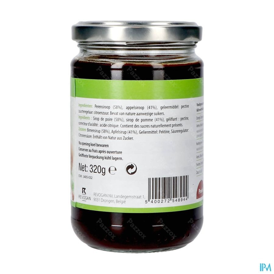 Prodia Tartinade Pomme-poire 320g 4894 Revogan