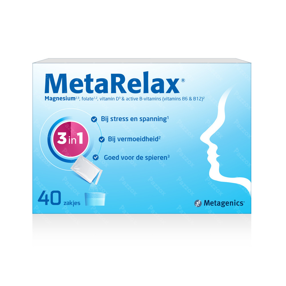 Metagenics MetaRelax 40 Zakjes 