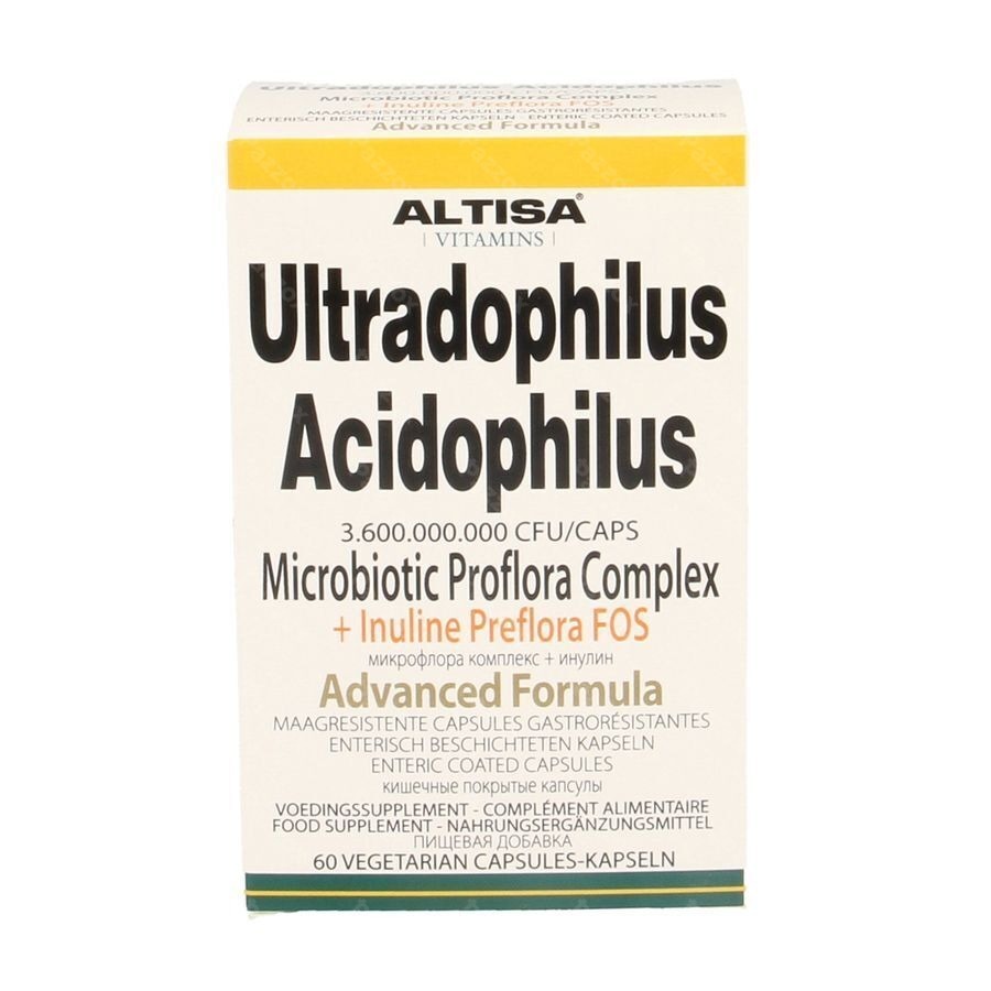 Altisa Ultraphilus Acidophilus + Inuline 60 Capsules
