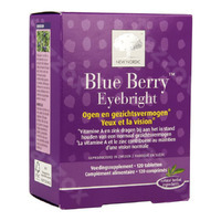New Nordic Blue Berry Eyebright Voedingssupplement Ogen 120 Tabletten