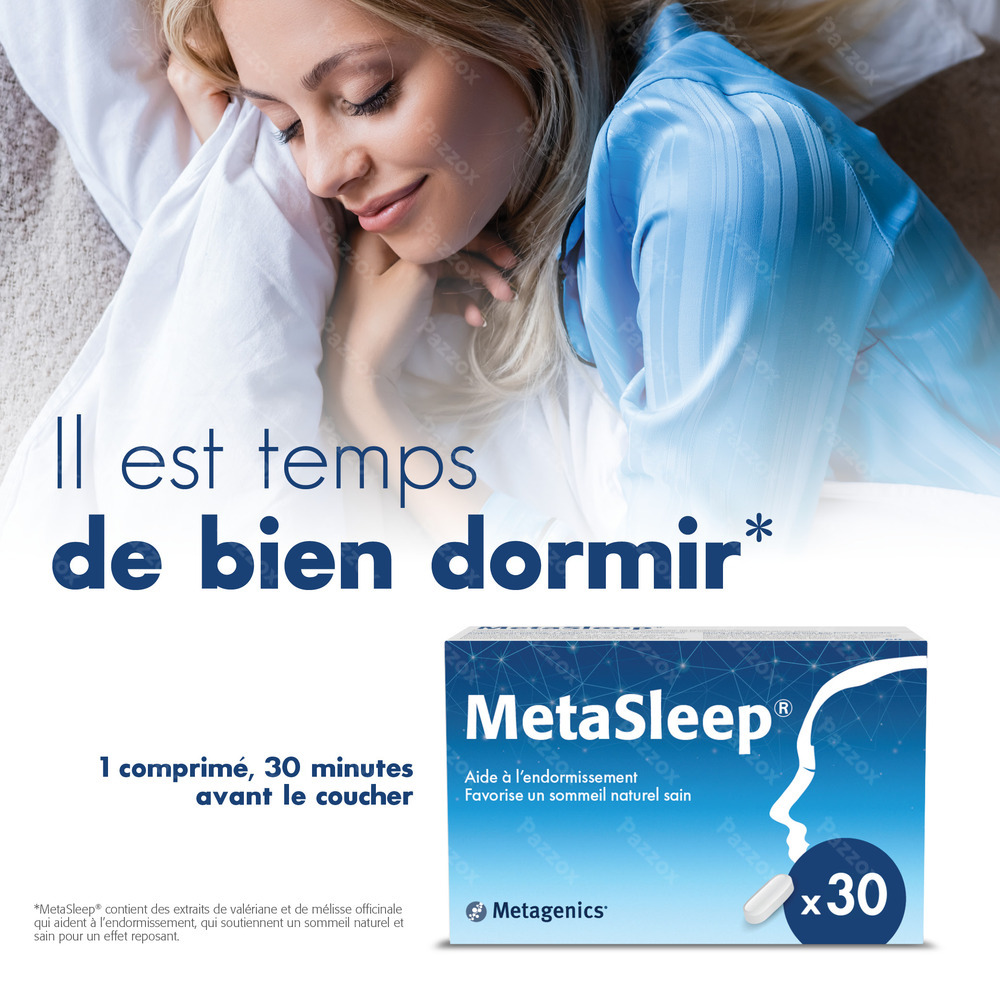 Metagenics Metasleep 30  Comprimés 