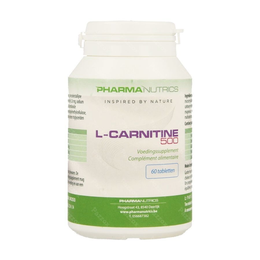 l Carnitine 500 Comp 60 Pharmanutrics