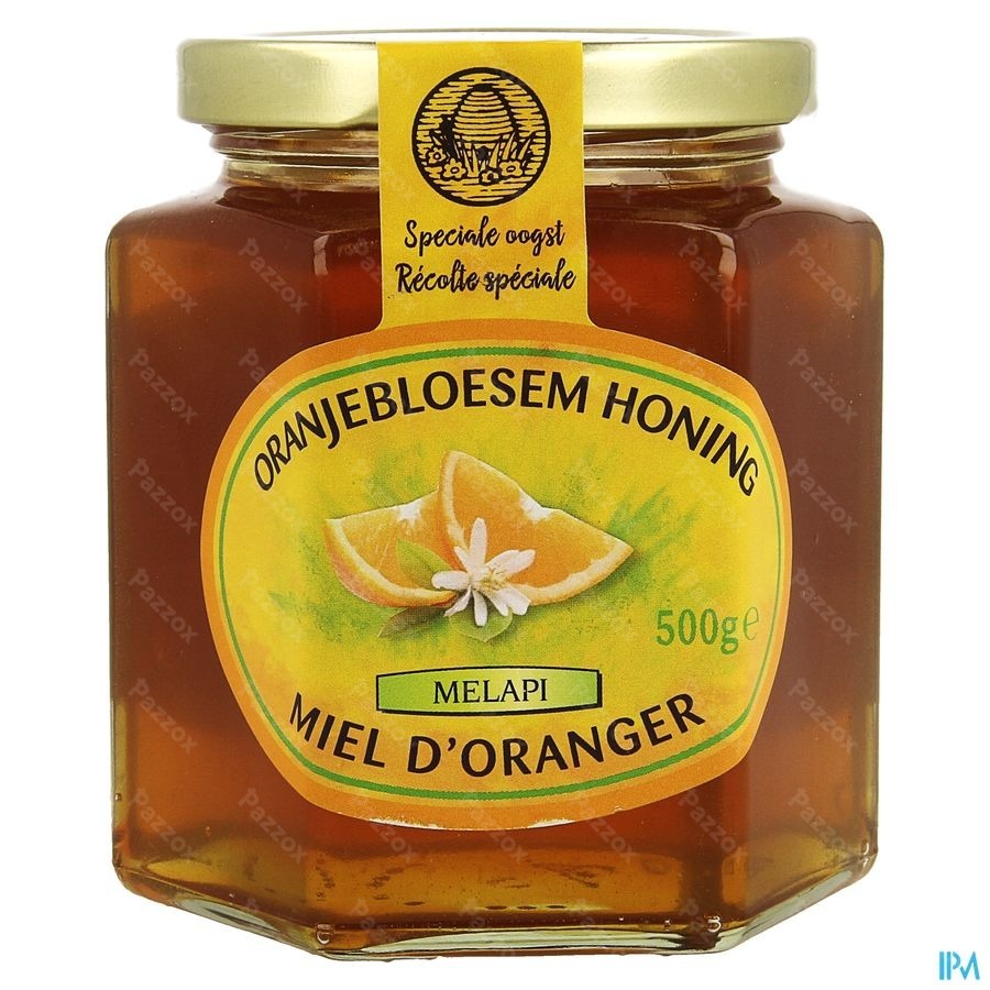 Melapi Miel Fleur Oranger 500g 3049 Revogan