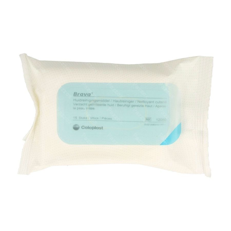 Brava Nettoyant Peau Lingettes 15 12080