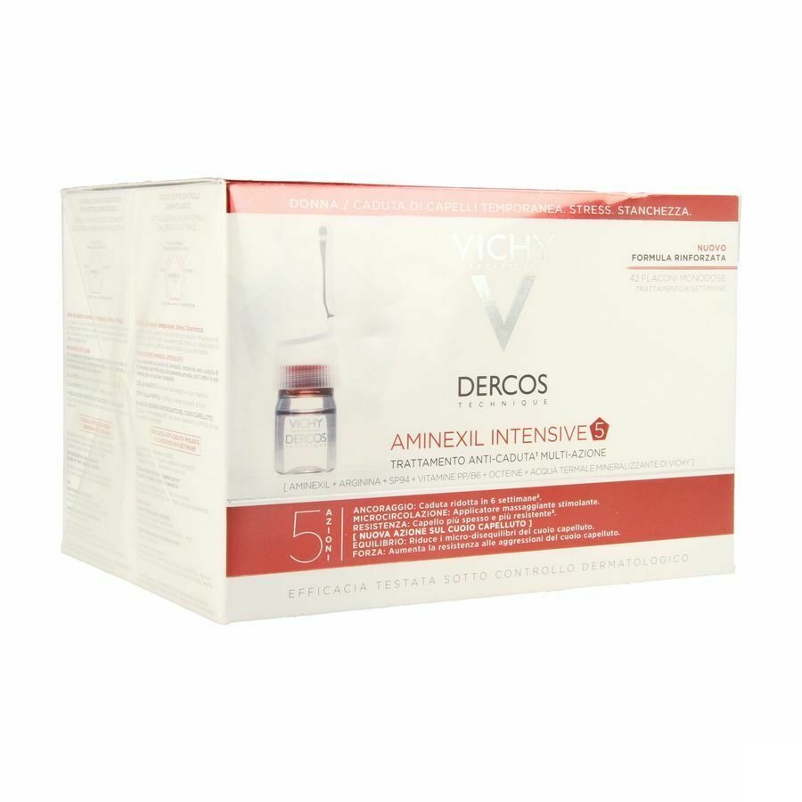 Vichy Dercos Aminexil Clinical 5 Women Amp 42x6ml