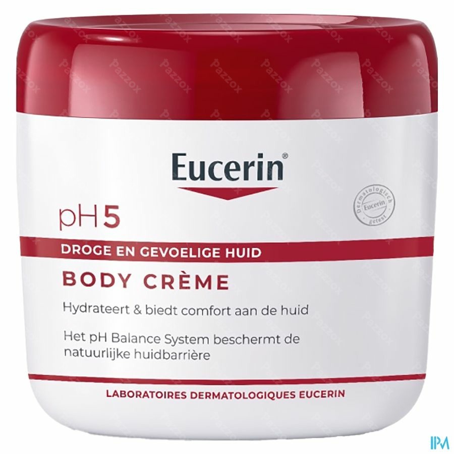 Eucerin pH5 Body Crème Droge en Gevoelige Huid 450ml