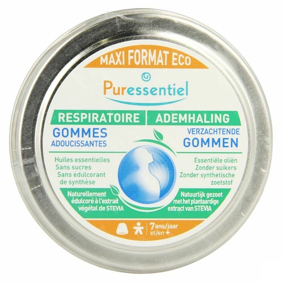 Puressentiel Ademhaling Verzachtende Gommen 90g