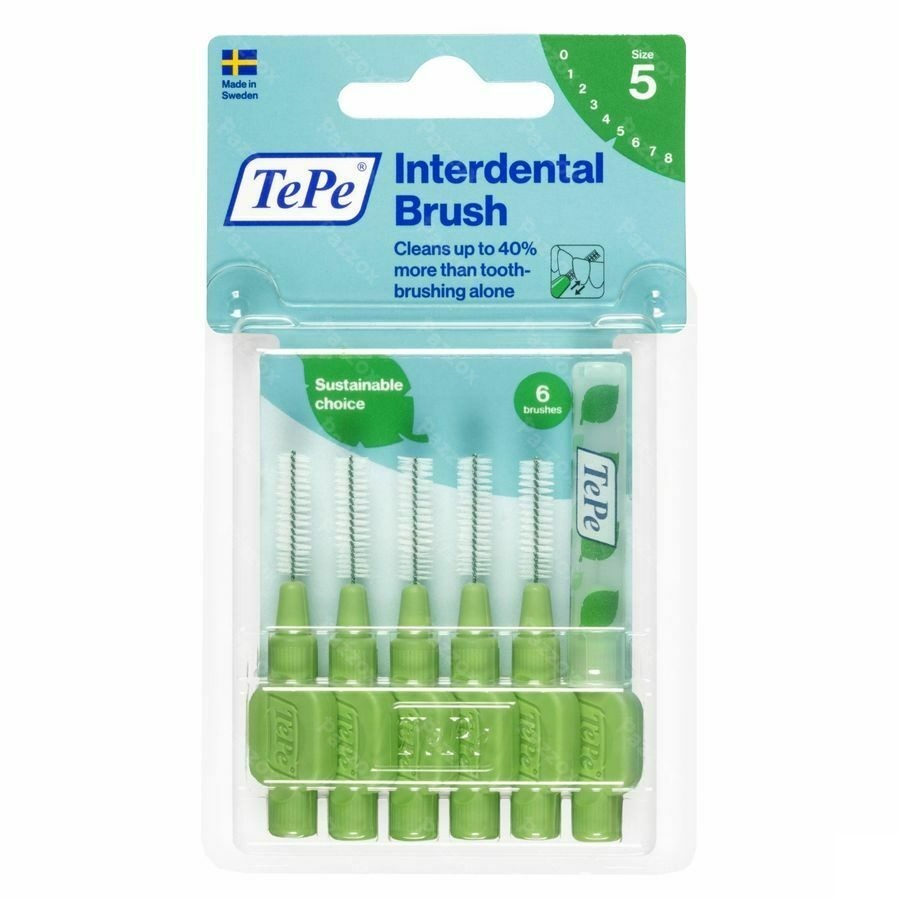 Tepe Interdental Brush 0,8mm Green 6
