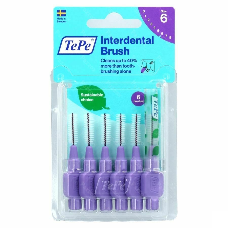 Tepe Interdental Brush 1,1mm Purple 6