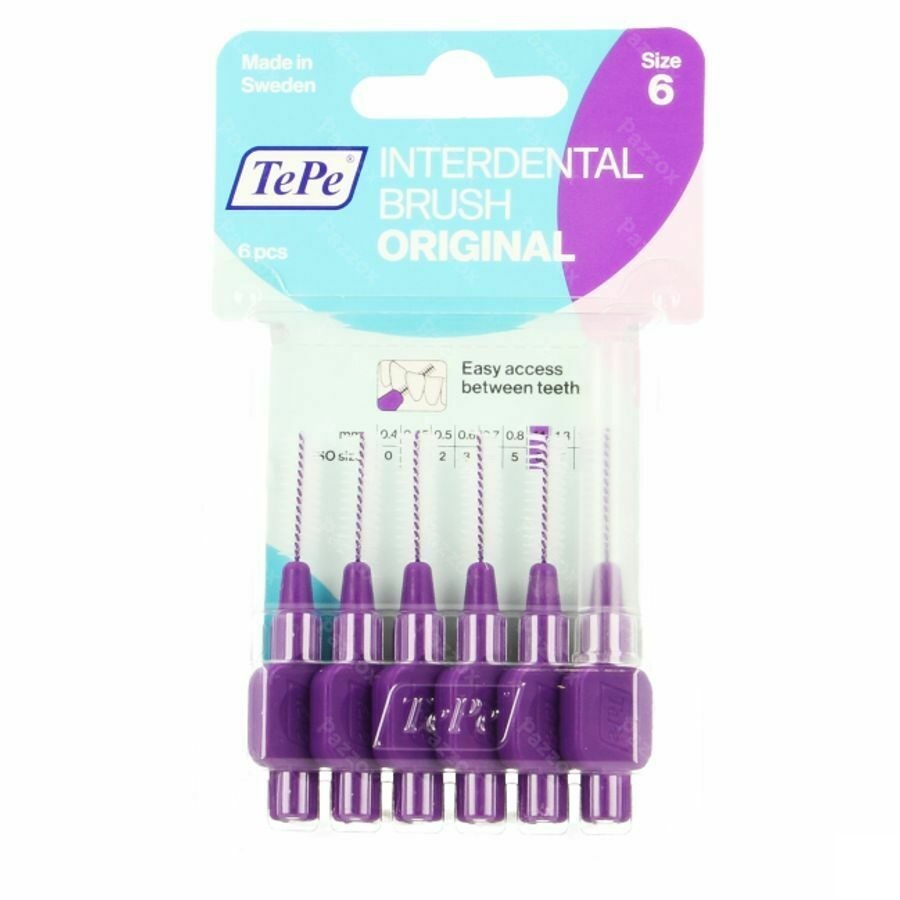 Tepe Interdental Brush 1,1mm Purple 6