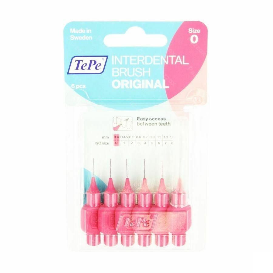 Tepe Interdental Brush 0,40mm Pink 6