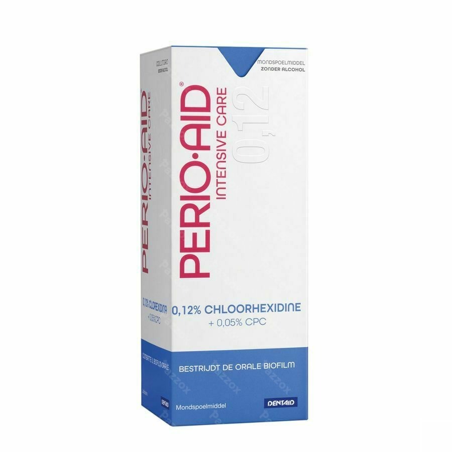 Perio-Aid Intensive Care Mondspoelmiddel met 0,12% Chx En 0,05% Cpc 500ml
