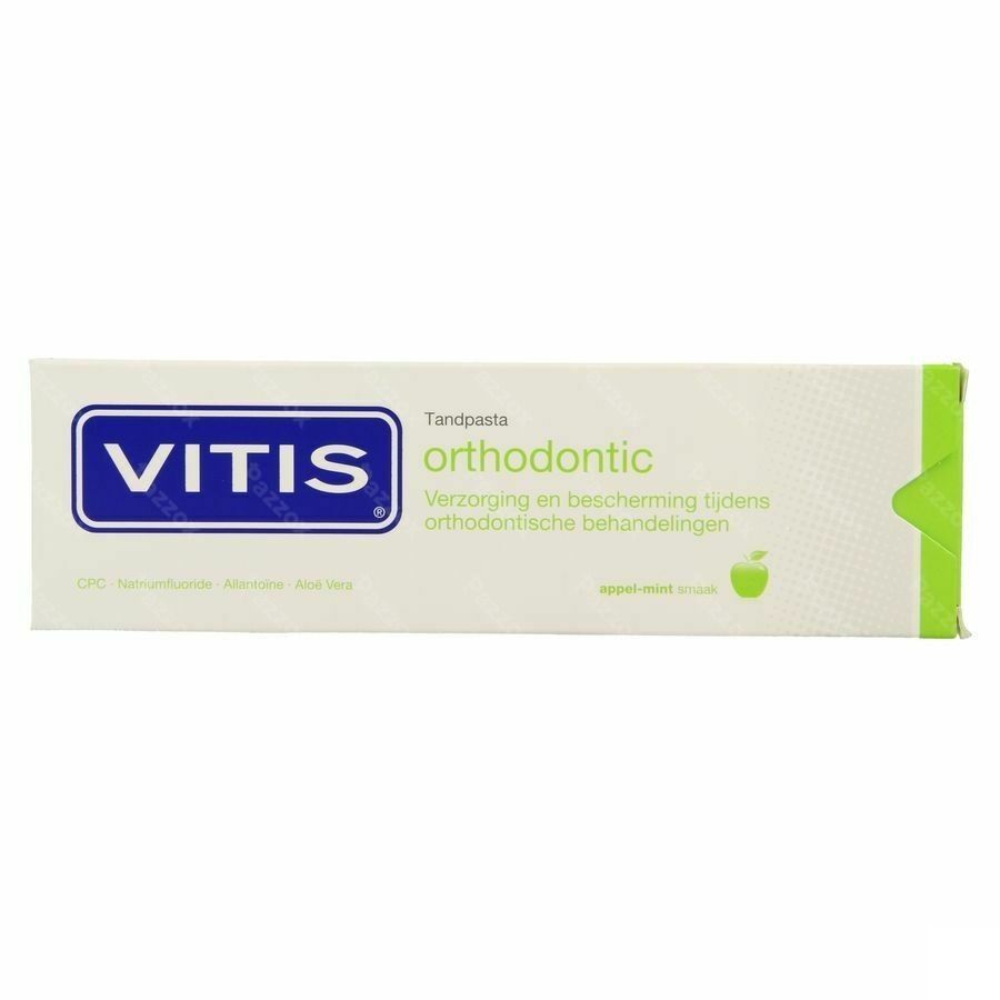 Vitis Orthodontic Tandpasta met 0,05% Cetylpyridinium Chloride (CPC) 75ml 32046