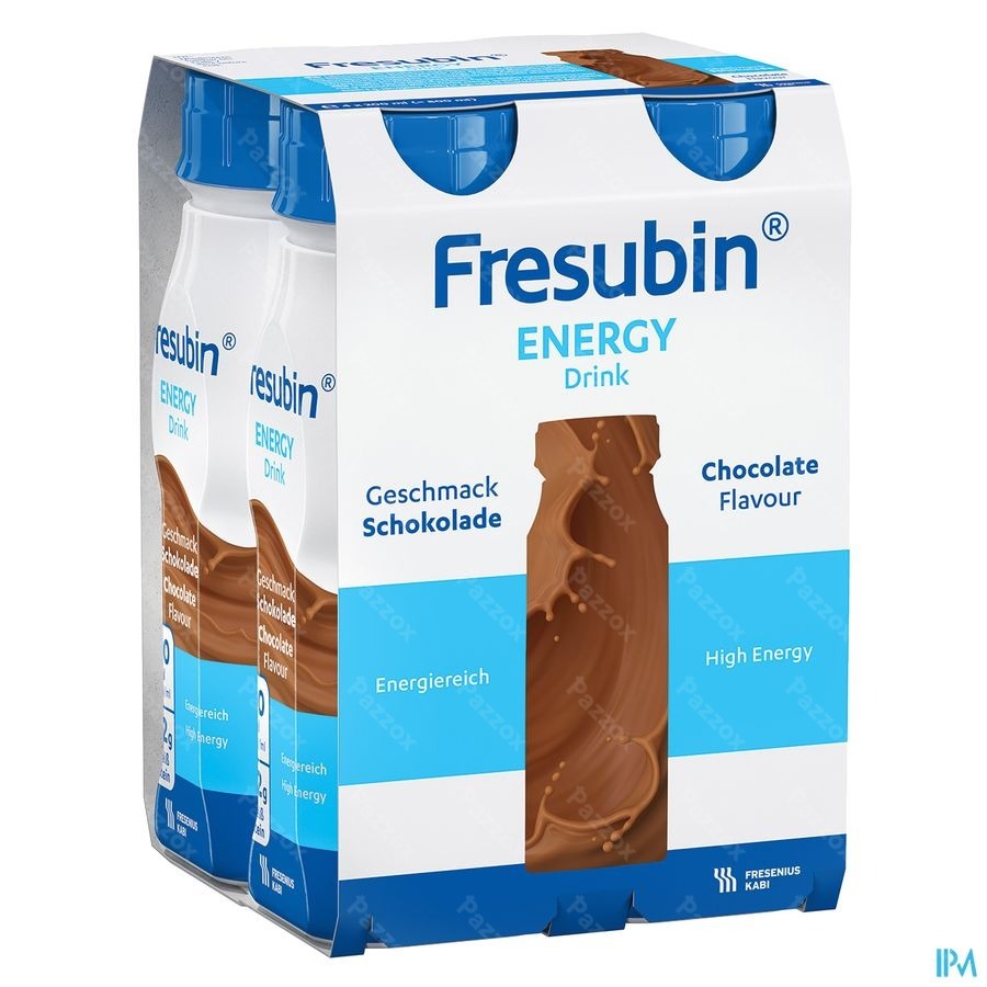Fresubin Energy Drink Chocolat Fl 4x200ml