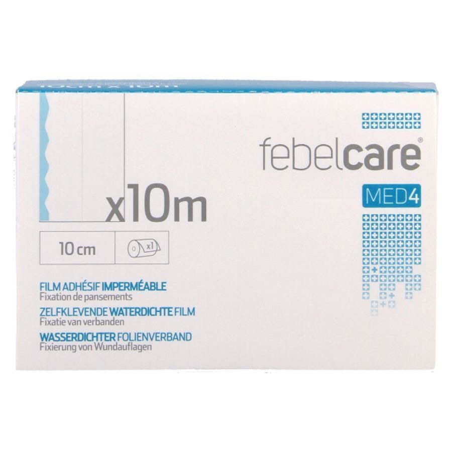 Febelcare Med4 Film Zelfklevend Wtp 10cm 10m 1